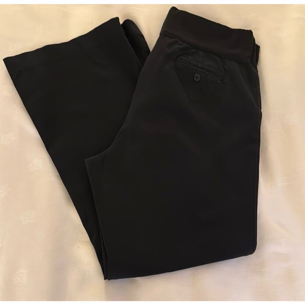 Gap Maternity black wide leg pants size 14R